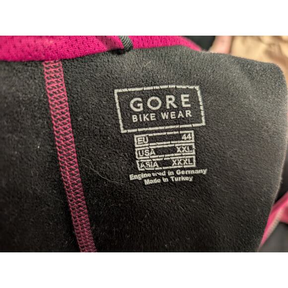 Gore Bike Wear Windstopper Softshell Fuchsia Womens 2XL in good condition. - Picture 6 of 7